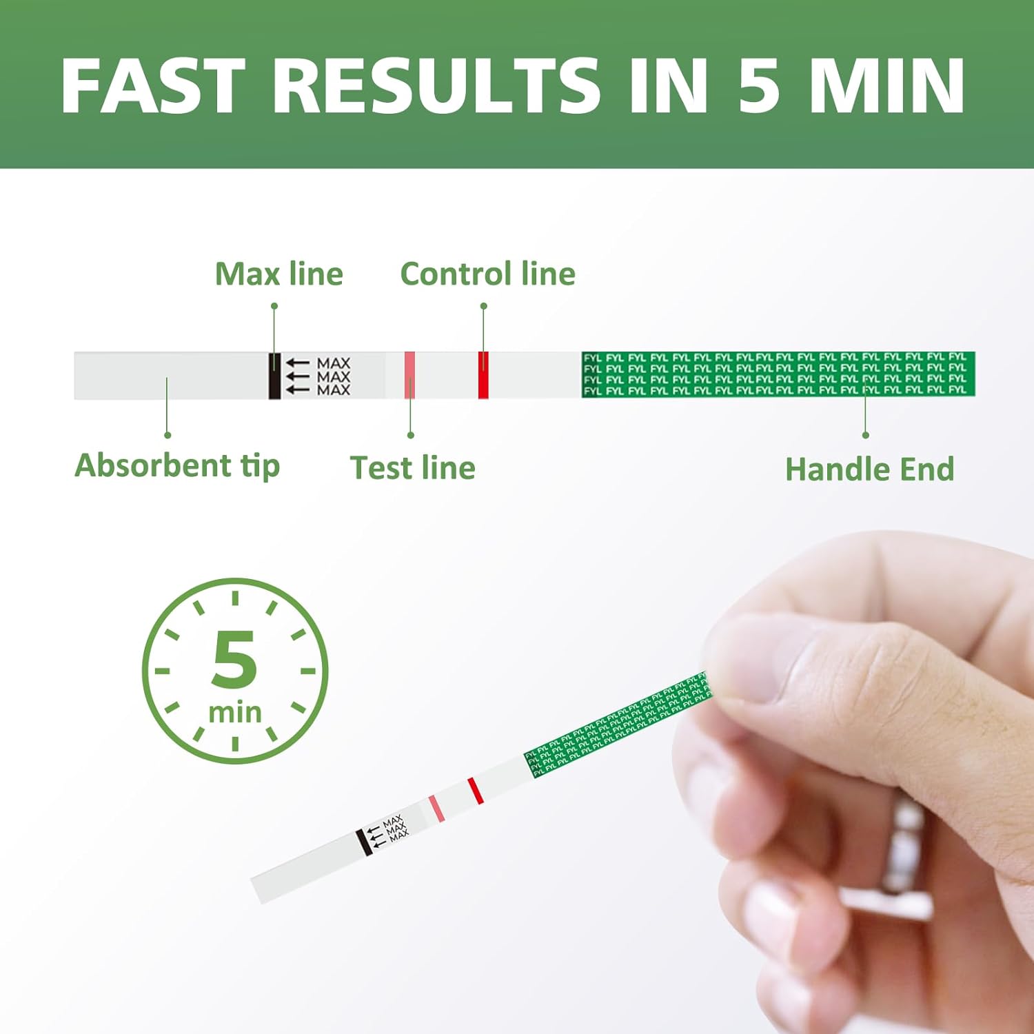 Fentanyl test strip results - example 1