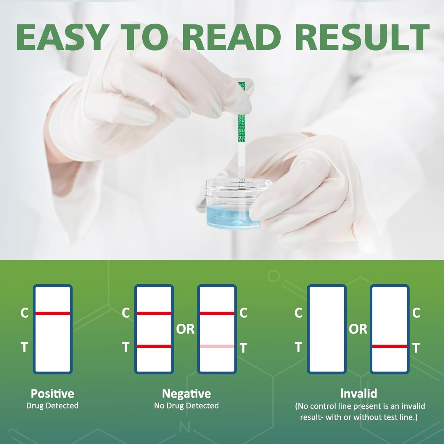 Fentanyl test strip results - example 3